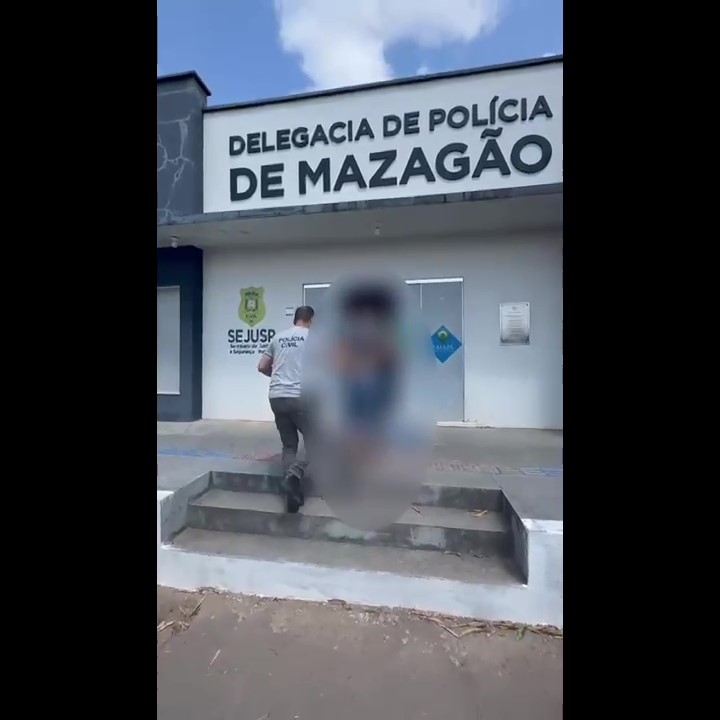 EM MAZAGÃO, POLÍCIA CIVIL PRENDE INDIVÍDUO CONDENADO JUDICIALMENTE POR ESTUPRO DE VULNERÁVEL